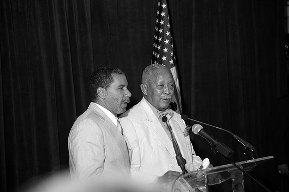 Governor David Paterson and Former NY Mayor David Dinkins