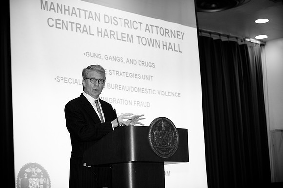 The Honorable Cyrus R. Vance Jr. New York County District Attorney